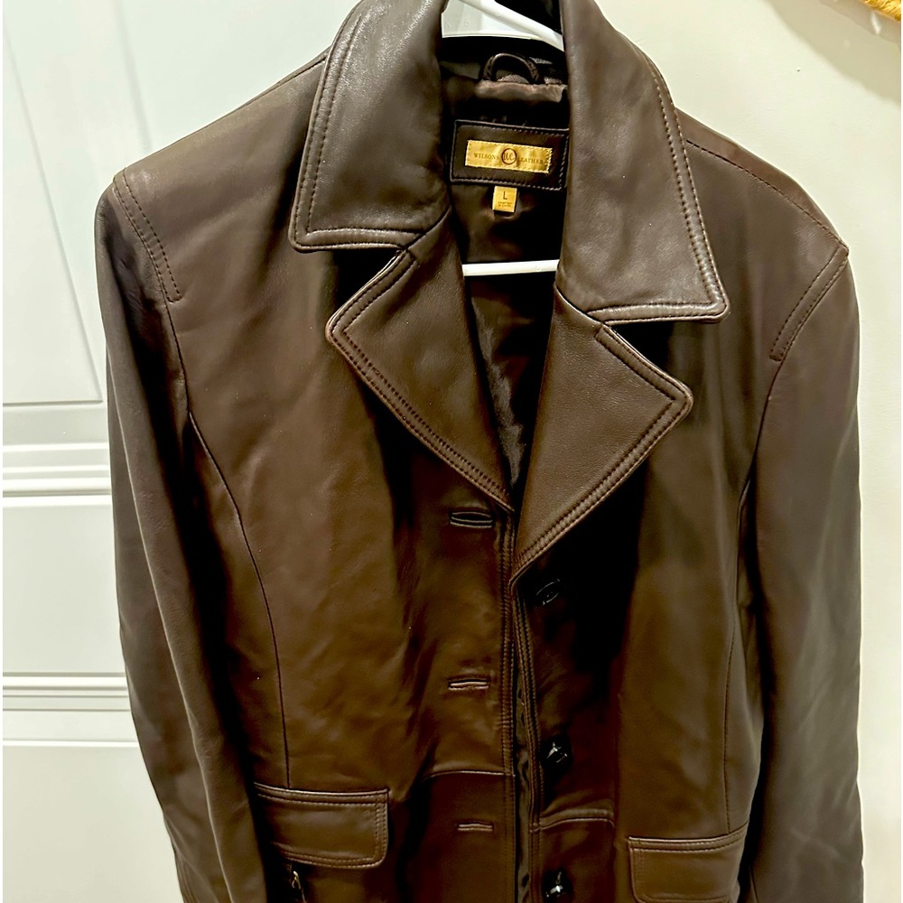 Leather jacket
